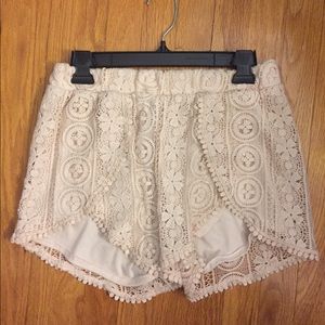 Charlotte Russe Lace shorts